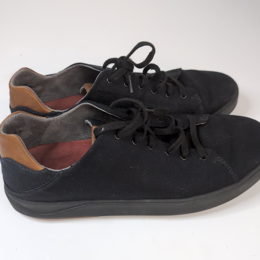 OLUKAI Lae'ahi Li 'ILI‎ Men's Sneaker Sz 12 Faux Suede Lace up - Picture 4 of 9